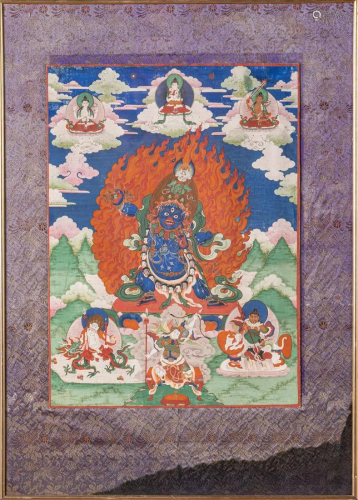 Arte Himalayana A Sino Tibetan thangka depicting