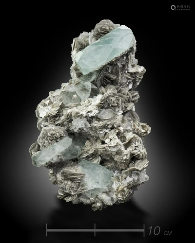 Naturalia Aquamarine Xuebaoding, Pingwu co., Mia…