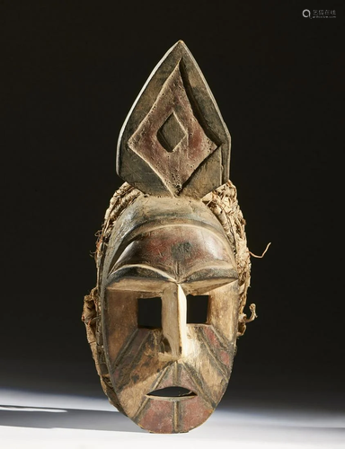 Arte africana Bobo (?) Polychrome mask Burkina Faso