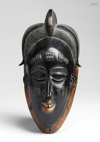 Arte africana Mblo mask, BaulÃ©Ivory Coast.