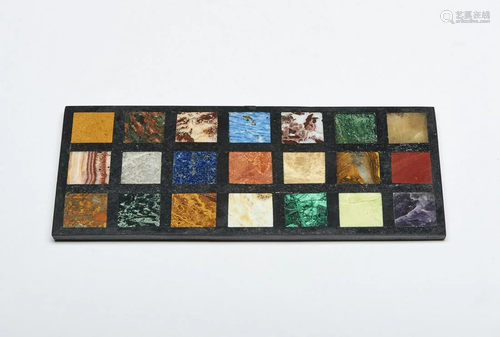 Naturalia Marble sample Italy, 19th century .