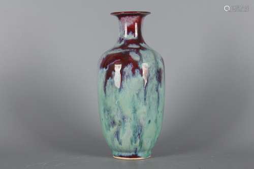 A Chinese Porcelain Glazed Vase