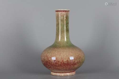 A Chinese Porcelain Glazed Flask