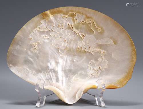 A Chinese Conch Ornament