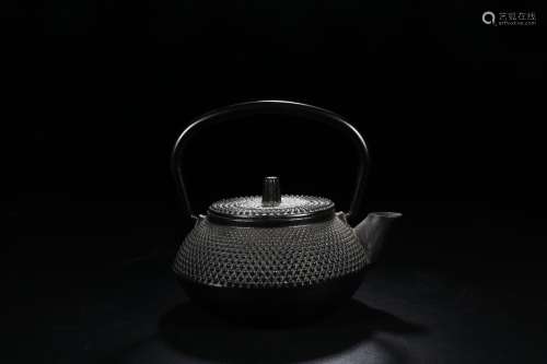 A Chinese Iron Teapot