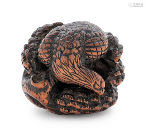 A Boxwood Netsuke