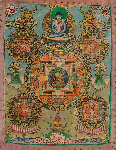 A Tibetan Thangka