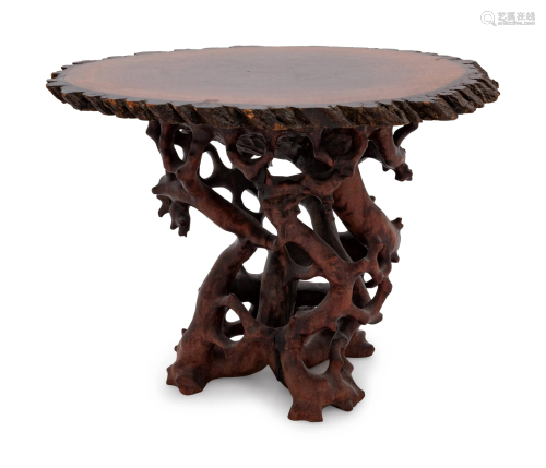 A Chinese Hardwood Stand