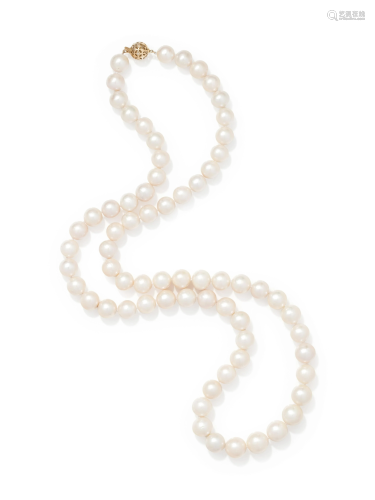 CULTURED SOUTH SEA PEARL NECKLACE