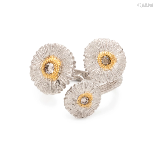 BUCCELLATI, STERLING SILVER, YELLOW GOLD AND …