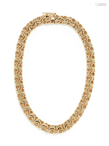 YELLOW GOLD NECKLACE