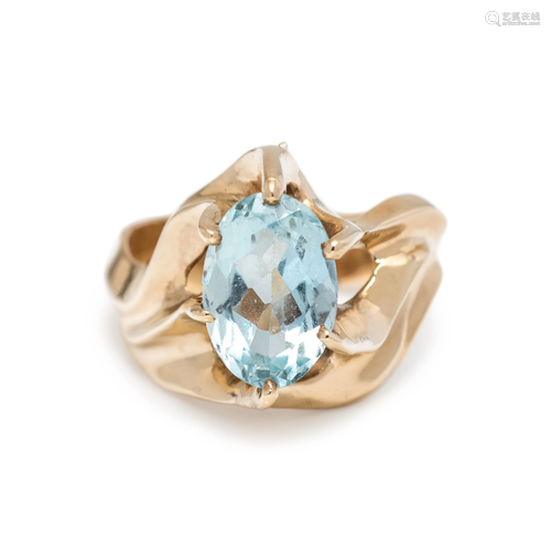 AQUAMARINE RING