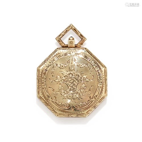 YELLOW GOLD LOCKET