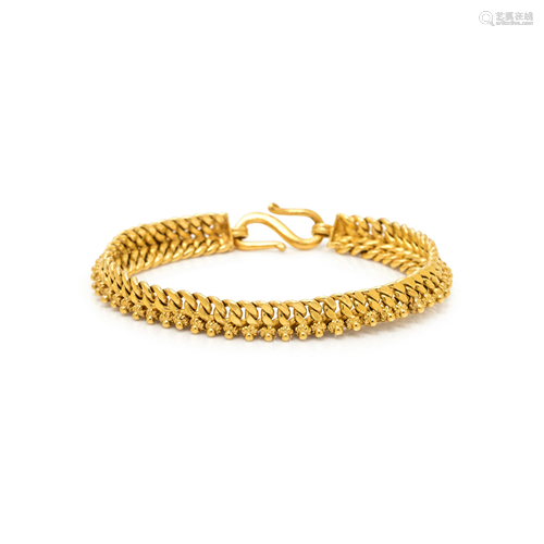 YELLOW GOLD BRACELET