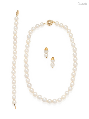 CULTURED PEARL SET