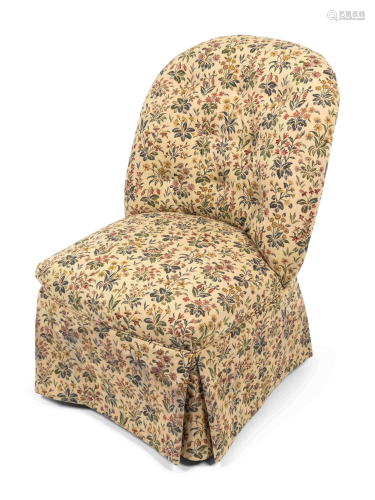 A Modern Upholstered Side Chair Height 36 3/4 x …