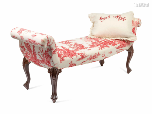 A Louis XV Style Upholstered Bench Height 31 …