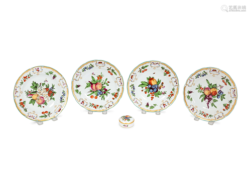 A Set of Twelve Mottahedeh Porcelain Plates D…