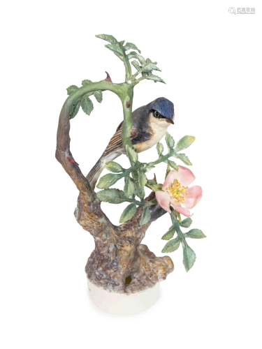 A Royal Worcester Dorothy Doughty Porcelain Bird