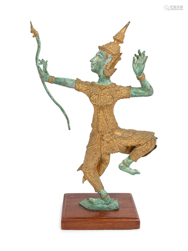 An Indonesian Dancing Figure Height 16 inches.