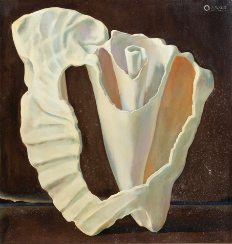 A Large Shell Painting