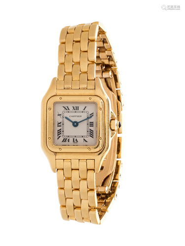 CARTIER, 18K YELLOW GOLD REF. 1070 'PANTHÃˆ