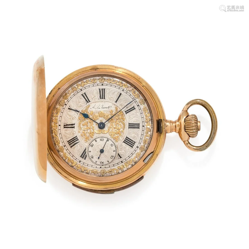 A.L. JACOT, 18K YELLOW GOLD MINUTE REPE…