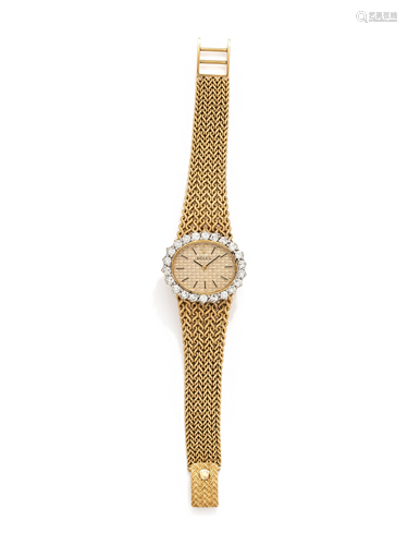 ROLEX, 18K YELLOW GOLD AND DIAMOND WRIST…