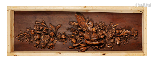 A Set of Three Carved Panels in the Manner of Grinl…