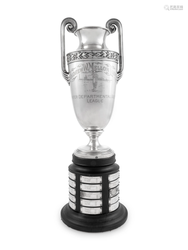 An American Silver Golf Trophy of United States