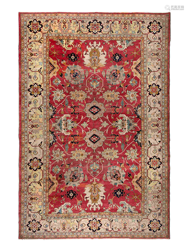 A Serapi Wool Rug