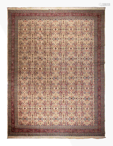 A Hereke Wool Rug