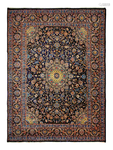 A Kashmar Wool Rug