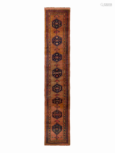 A Bidjar Wool Runner