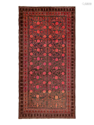 A Samarkand Khotan Wool Rug