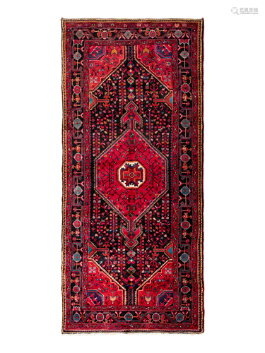 A Persian Malayer Wool Rug