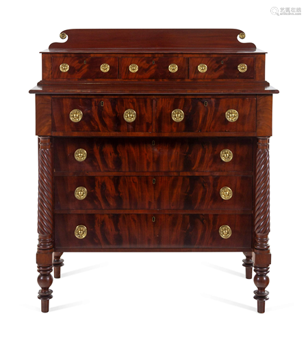 A Classical Mahogany Chest of Drawers