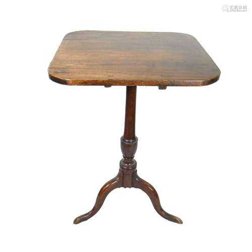 An Victorian mahogany occasional table.