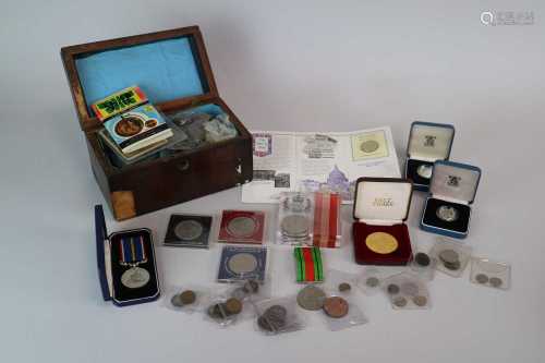 A large collection of British and World silver, cupro-nickel and bronze coinage