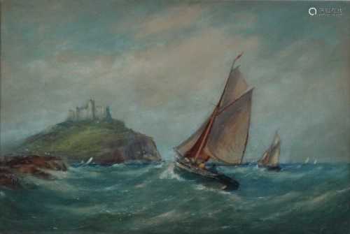 Robert Malcolm Lloyd (British 1859-1907), Coastal Scene