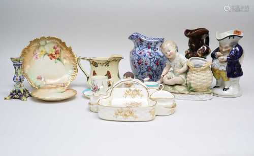 An assorted collection of ceramics