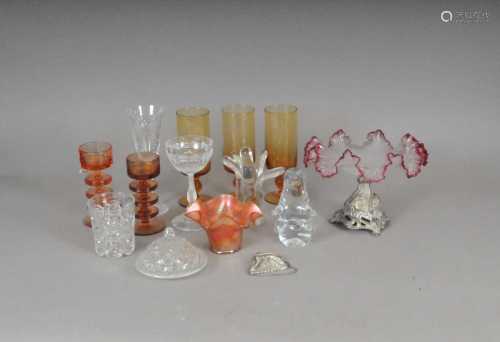 Large collection of assorted glassware