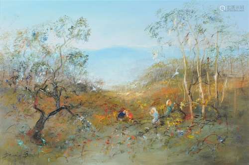 David Boyd (Australian 1924-2011), Pathway Through the Mountains