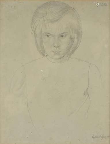 λ Gilbert Spencer (British 1892-1979), Bretonne Girl