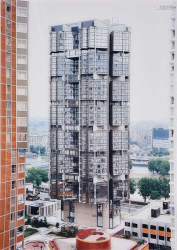 λ Thomas Struth (German b. 1954) , Tour Totem Paris, Beaugrenelle