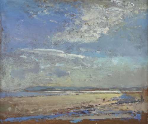 λ Fred Cuming (British b. 1930) , Dunster Beach, Bristol Channel