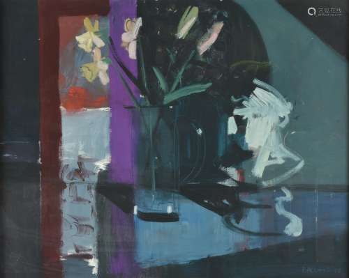 λ Brian Ballard (Irish b. 1943), Vase of flowers