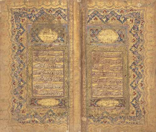 An Ottoman Qu'ran, Turkey, 18th century, Arabic manuscript on paper, 305ff. plus two fly-leaves,