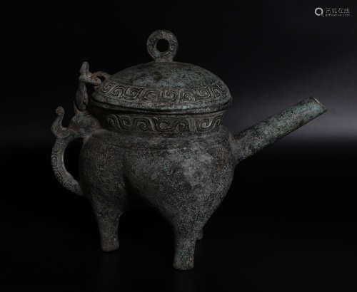 Bronze Wine Vessel West Zhou Dynasty