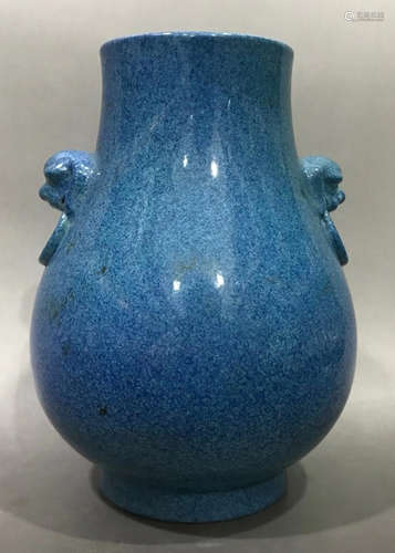 A LUJUN YOU GLAZE VASE